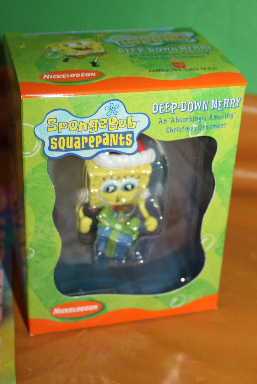 American Greetings Spongebob Squarepants Deep Down Merry Christmas Ornament